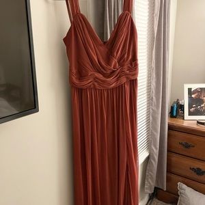 David’s bridal bridesmaid dress